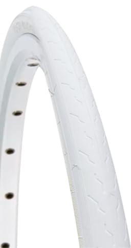 Neumático Deestone 700 x 23 C (23-622) neumático de carreras, bicicleta de carretera, carreras, neumático blanco