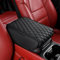 EABEAHZZ Mittelkonsole Armlehnenschoner Auto für Ford Mondeo 2000-2007 MK3, Car Leather Armrest Pad, Center Konsole Abdeckung Armlehne Matte mit Aufbewahrungstaschen,A