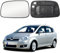 Cristal de Espejo Reemplazar para Toyota Corolla Verso 2004-2009, Retrovisor Exterior Ajustable Adecuado Lente de Marcha Atrá, Espejo Retrovisor Calefactable (Lzquierd)