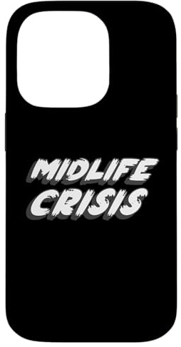 Midlife Crisis | 90's Song ein gruseliger Punkt im Leben Hülle für iPhone 14 Pro