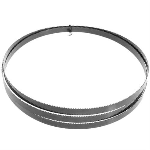 1 PC Band Saw Blade 42 55 56 58 59 62 67 69 70 72 88 Inch, 1/4 Inch Band Sawblade, 10TPI Band Saw Blades For Woodworking(56 1/8 x 1/4 inch)