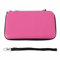 Culnflun Console de Jeu Boîtier de Transport Hard Shell Protective Travel Boîte avec 8 emplacements de Jeu et Poche Accessoire pour 3DS XL Nouveau 3DS XL Nouveau 2DS GPD 5,5 Pouces (Rose)
