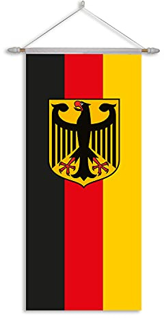 Everflag Banner Komplett-Set : Deutschland mit Adler 90x200