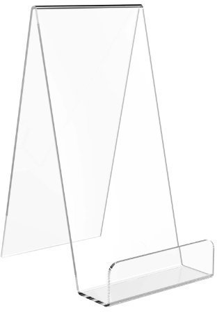 Displaypro Extra Large Clear Acrylic Book Stand, Ideal for Holding Books, Phones, Plates and More! - Free Shipping!