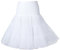 50's Petticoat Underskirt Retro Vintage Swing 1950's Rockabilly White, Black 14 Colours