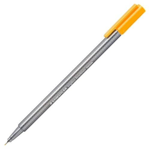 triplus fineliner neon orange