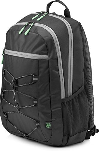 HP Active Zaino per Notebook fino a 15.6, Nero/Verde