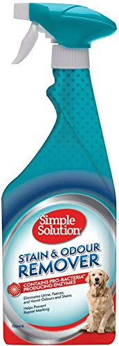 Simple Solution Pet Stain and Odour Remover Spray for Dogs 750ml