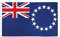 AZ FLAG - Flagge Cook Island - 90x60 cm - Insel Cook Fahne 100% Polyester mit Messing-Ösen - 50g