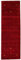 RugVista, Gabbeh Loom Two Lines, Teppich, Mittelflor, 80 x 250 cm, Läufer, Gabbeh, Wolle, Flur, Schlafzimmer, Küche, Wohnzimmer, Rot, Dunkelrot