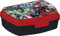 ALMACENESADAN 2040 Sandwichera Restangular multicolor Aven Gallery; producto de plástico; libre BPA; dimensiones interiores 16,5x11,5x5,5 cm