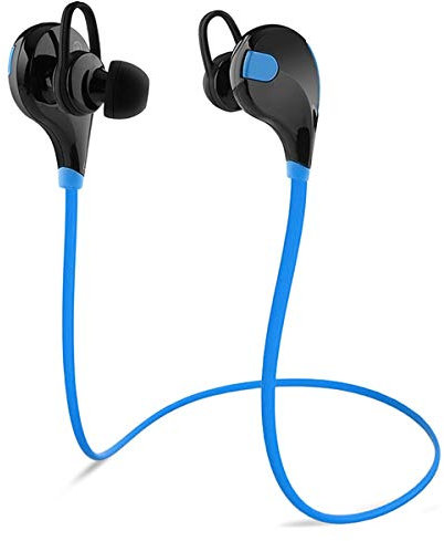Bluetooth Headphones for Apple iPhone XS Blue