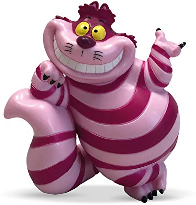 Bullyland 11401 Figurine de Chat du Cheshire de Walt Disney Alice au Pays des Merveilles, Environ 7,3 cm, détaillé, idéal comme Petit Cadeau pour Les Enfants à partir de 3 Ans