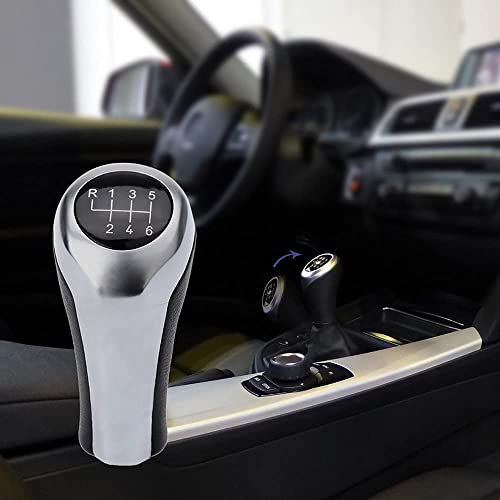 Dasing Pomo de cambio de marchas manual de 6 velocidades para 1 3 5 6 Series E90 E91 E92 X1 X3 X5