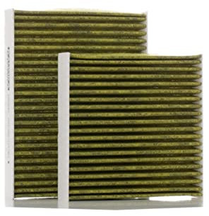 KAMOKA Filtro abitacolo Filtro aria fresca, Filtro al carbone attivo, Filtro per polveri fini (PM 2.5), con effetto antibatterico, con effetto antiallergico, con azione fungicida, con potere 6080040