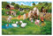 Bilderwelten Fototapete Kinderzimmer Tiere auf dem Bauernhof 290x432 cm Vlies-Tapete XXL Smart Wandtapete Wanddekoration Kinder