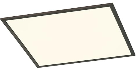 Trio Leuchten LED Deckenleuchte Phoenix 674016232, Metall Schwarz matt, Acryl Weiß, inkl. 31 Watt LED