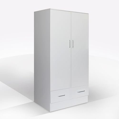Bissolo Casa Armadio Multiuso 80X50 H. 170 Bianco Opaco