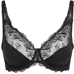 Hunkemöller Unwattierter Bügel-BH Diva - Black - 100B