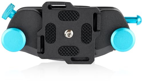 Fixation Appareil Photo sur Sac à Dos Clip de Ceinture pour Appareil Caméra Sangle Clip de Support de Caméra Sac à Dos de Montage à Dégagement Rapide en Alliage D'Aluminium avec Support 1/4