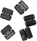Yokomu 5 pc Soppressore Clip On Rumore 3,5 Millimetri filtri in ferrite