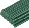 sourcing map 30pcs Full Size Hot Glue Gun Sticks 7mm x 200mm High Sticky Small Hot Glue Sticks for Glue Gun, Dark Green