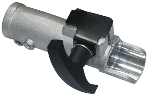 Knoruley 28MM Albero Attacco Rapido Alluminio 9T di Divisibile Multi-Testa Tosaerba Trimmer di Prolunga Pezzi di Ricambio