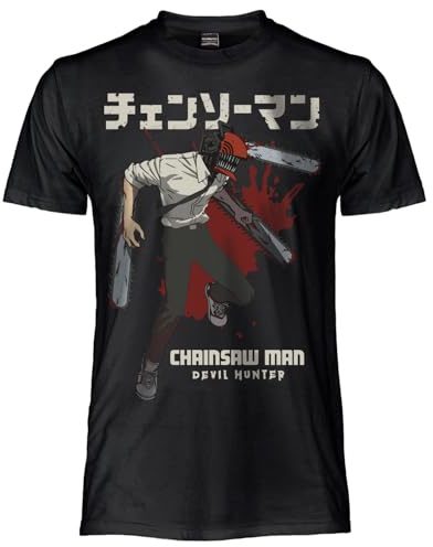 Chainsaw Man - Devil Hunter T Shirt. Official Unisex T-Shirt. Regular Cotton Sweater. Adult Boy