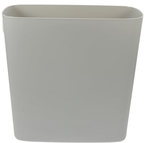 Hemobllo Poubelle Cuisine Fine Étroit en Plastique sans Couvercle 20L Design Moderne pour Salle de Bain Bureau Cuisine