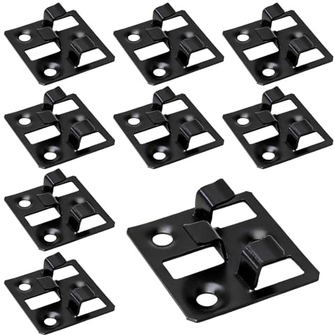 WPC Terrassendielen Clips,100 Stück Terrassenclips Edelstahl Terrassenclips | Terrassenbefestigung Stahl Clips Versteckte Abstandhalter für WPC/BPC Terrassendielen