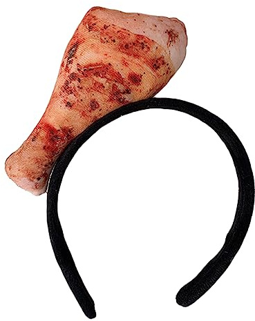 AWJUWHBJ Lustiges Stirnband Party Lustiges Essen Hotdog Hut Kostüm Imitation Hut Spiegelei Stirnband