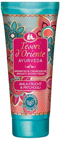 Tesori d'Oriente Cremedusche Mini Ayurveda | Amla & Patchouli | 75 ml | Perfekt für unterwegs – Wellness-Ritual für Körper & Sinne.