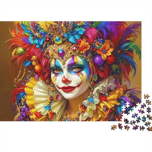 Clown Costume Jewelry Jigsaw Puzzle, 1000 Pcs For Adults