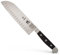 GÜDE Solingen - Santoku mit Kulle geschmiedet, 18 cm, POM schwarz, ALPHA, Doppelkropf, Handmade Germany