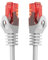 BIGtec câble de réseau Gigabit Ethernet (2 connecteurs RJ45, Cat. 5e, câble Paire torsadée UTP, 1000 Mbit/s, pour VA, connexions DSL, Panneaux de Brassage, routeurs, modems, wAP) 25m - weiß