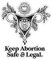 Jomewory PalaceStickers – My Body My Choice Stoßstangen-Aufkleber für Tablet, Laptop, Wand, Fenster, Stoßstange, 1 Stück