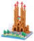 Nanoblock - Sagrada Familia - 3D Puzzle Set von Micro Blocks Constructions - Barcelona Modell - 3D Konstruktion - 2660 Teile