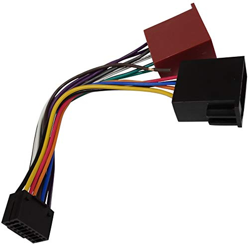 Aerzetix - ISO-Konverter - Adapter - Kabel Radioadapter Radio Kabel Stecker ISO-Kabel Verbindungskabel