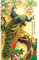 Meishe Art Poster Kunstdrucke Plakate Drucken Plakatdruck Traditionelle Chinesische Malerei Bunten Pfau auf Blumen Orientalische Asiatischen Aquarell Zeichnung Mauer Wand Dekor