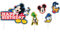 amscan Birthday Candle Set with Mickey Mouse Theme - 17 Pcs.