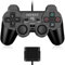 OSTENT Wired Analógico Controlador Gamepad Joystick Joypad para Sony Playstation PS2 PS1 PS One PSX Console Dual Shock Vibration Video Games