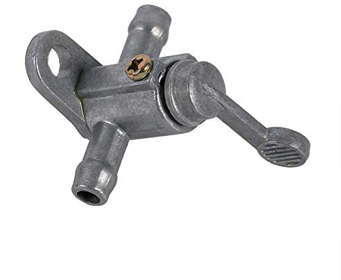 Rubinetto Serbatoio Carburante 5/16 '' Rubinetto Benzina in Linea ON/OFF Interruttore Benzina Rubinetto a Gas 8mm 5/16 '' Universale in Alluminio