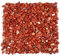 KYEYGWO 460 Gram, Chakra Petits Graviers Perles pour Aquarium Vase Jardin Décoration Bricolage Fabrication de Bijoux, Irrégulières Pierres Perles en Vrac Pierres Guérison, Jaspe Rouge