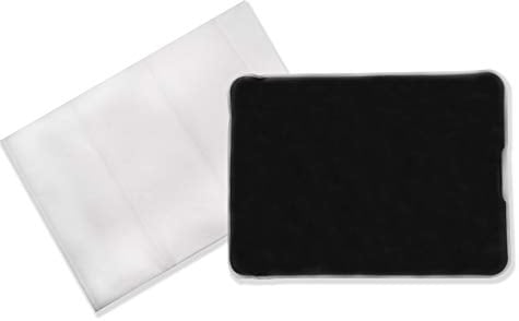 Bouillotte à la tourbe + housse en intissé axion | Coussin chauffant pour micro-ondes | Taille rectangulaire 28 x 38 cm | Chaud/Froid