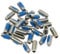 Maxmoral 30 Stück 8 mm Edelstahl Flat Pedal Pin Upgrade Kit Mountainbike Pedal Pin Kit
