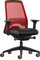 Interstuhl Bürostuhl Every Active Edition – ergonomischer Schreibtisch- und Gaming-Stuhl – Lordosenstütze für gesünderes Sitzen – vereint gesundes und aktives Sitzen (Rot | Schwarz)