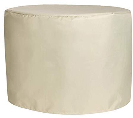 DKLE Housse De Meuble Housse Salon De Jardin Imperméable 95x140cm, Housse De Protection pour Table De Jardin Ronde, Bache Table Jardin 420D, Étanche Housses Meuble Exterieur