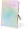 I-TOTAL® - Geheimbuch mit Metallschloss und zwei Schlüsseln/Geheimbuch mit Seiten A PUNTINI, Tagebuch für Geheimnisse, weißes Papier (Rainbow Dream)