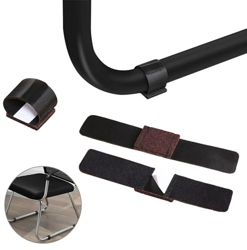 24 Piezas Protectores de Fieltro para Muebles Fieltro para Sillas Almohadillas de Fieltro para Muebles Fieltro Adhesivo Muebles Negro para Trineo, sillas Laterales, Protege Suelos de Madera Dura
