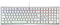 CHERRY XTRFY MX 3.1, Mechanische Gaming-Tastatur, Pan-Nordisches Layout (QWERTY), RGB-Beleuchtung, Aluminium-Gehäuse, USB-A Anschluss, MX2A RED Switches, Weiß